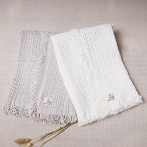 100% Organic Cotton Muslin Baby Blanket 4-layer Extra Soft Thick Ideal for Gift